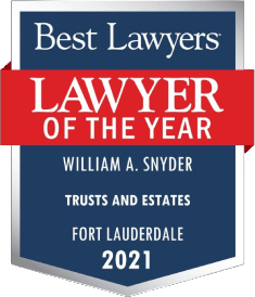 Best Lawyers lawyer of the year 2021 - William Snyder
